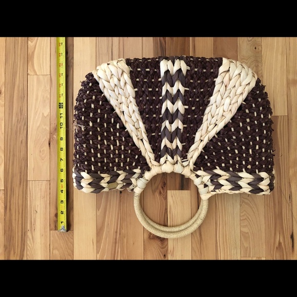 Boho straw handbag - Picture 5 of 5